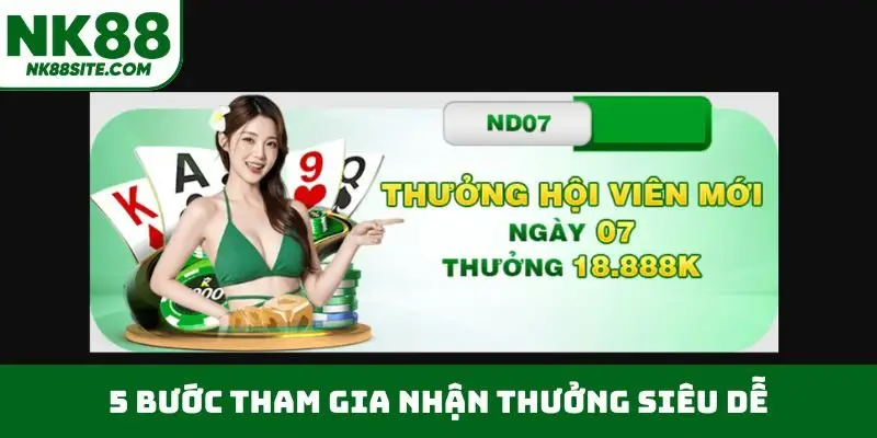 5 bước tham gia nhận thưởng siêu dễ