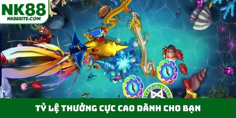 Tỷ lệ thưởng cực cao dành cho bạn